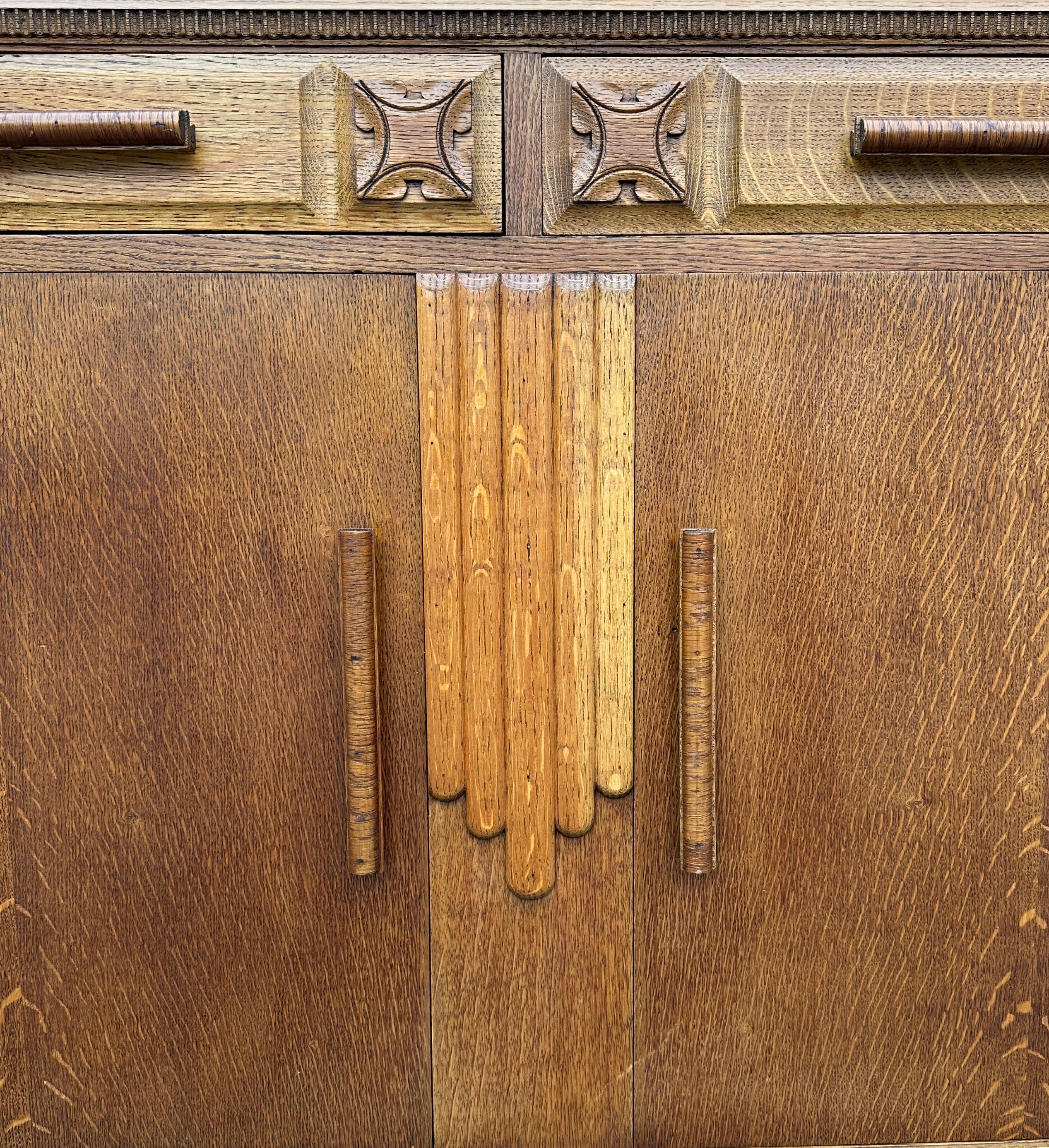 Antique Art Deco Chest of Drawers / Sideboard Buffet / Console, circa 1920s 3