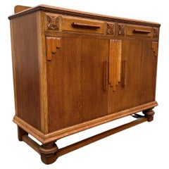 Antica cassettiera / credenza buffet / console Art Deco, circa anni '20