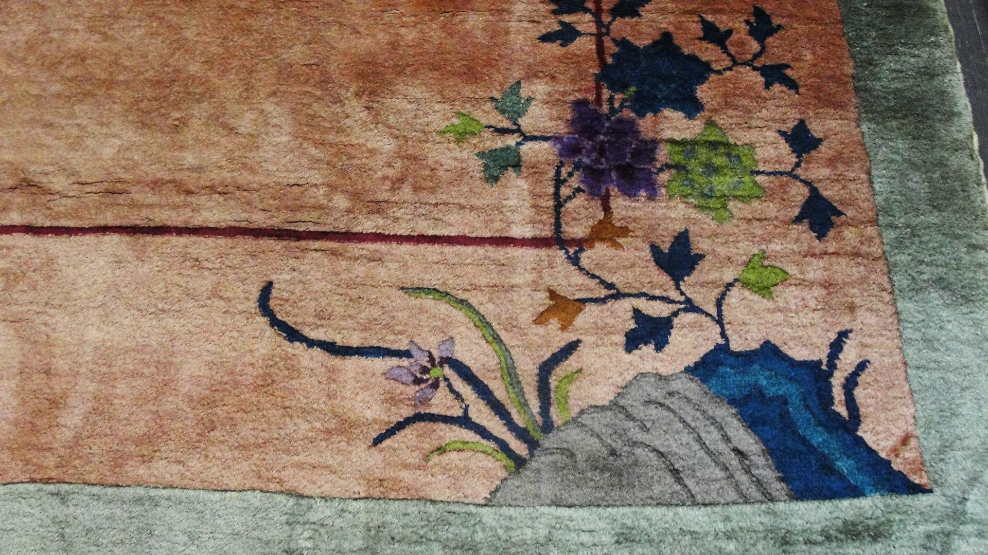 20th Century Antique Art Deco Chinese Carpet