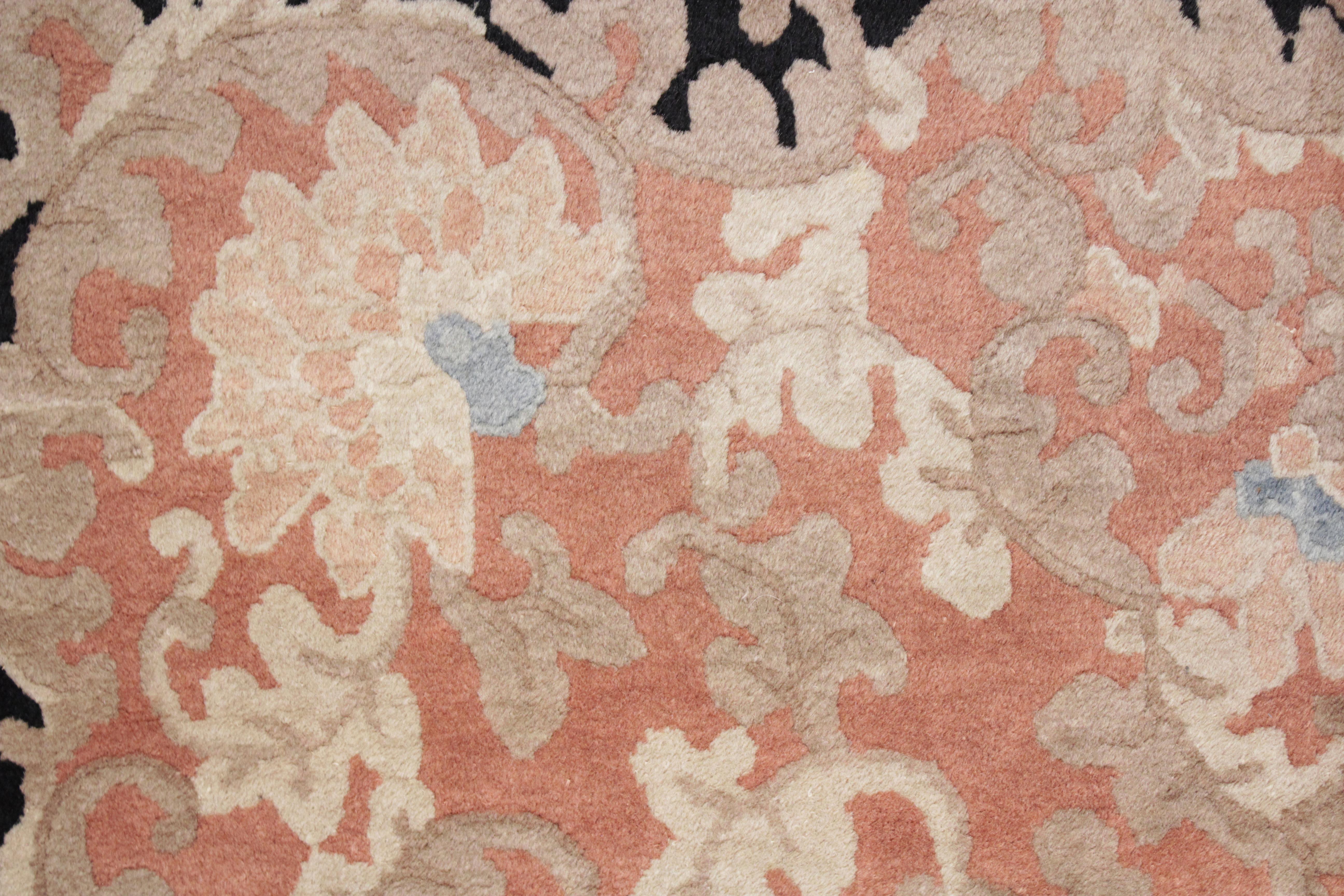 Antique Art Deco Chinese Carpet by Helen Fette For Sale 1