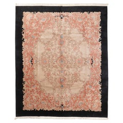 Antique Art Deco Chinese Carpet by Helen Fette