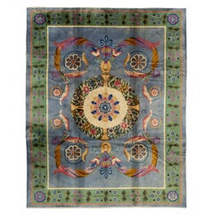 Antique Art Deco Chinese Nichols Rug - Floral Medallion
Scroll in Blue
Sage Antique Art Deco Chinese Nichols Rug - Floral Medallion
Scroll in Blue
Sage