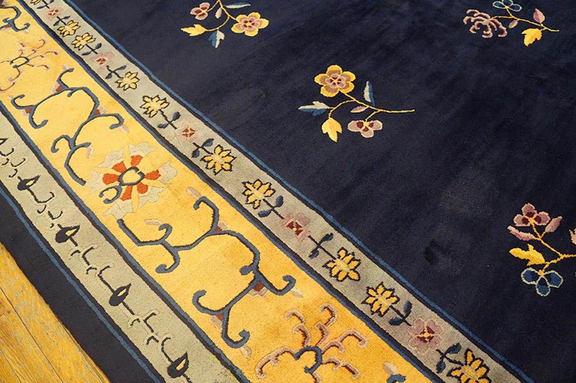 Laine Tapis chinois de Pékin des années 1920 ( 12' x 15'4