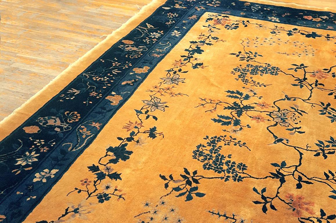 1920s Chinese Art Deco Carpet ( 12'2