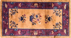 Antique Art Deco Chinese Rug, c-1920