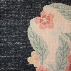 Alfombra china antigua Art Déco de Helen Fette