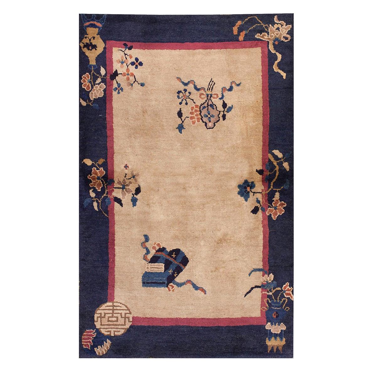 Antique Art Deco Chinese Rug