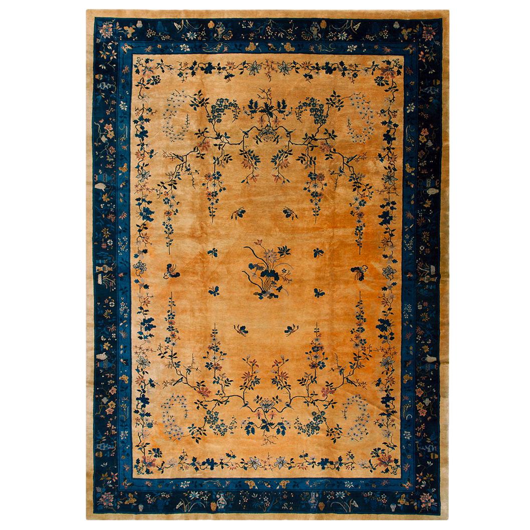 1920s Chinese Art Deco Carpet ( 12'2" x 17'4" - 370 x 530 ) For Sale