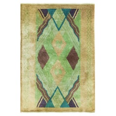 Antique Art Deco Chinese Rug