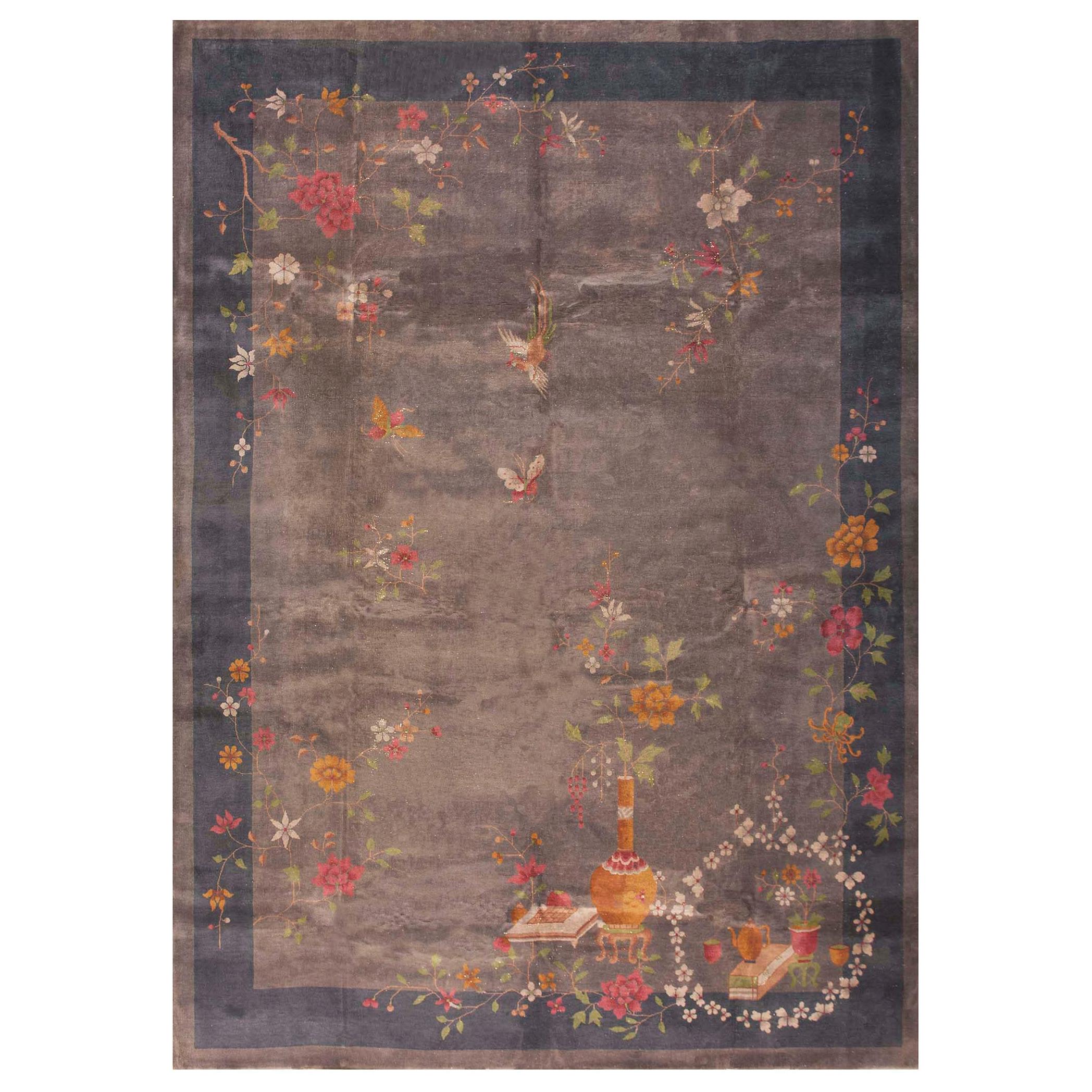 1920s Chinese Art Deco carpet ( 9'10" x 13'6" - 300 x 411 ) For Sale