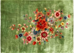 Antique Art Deco Chinese Rug, Wedding Rug