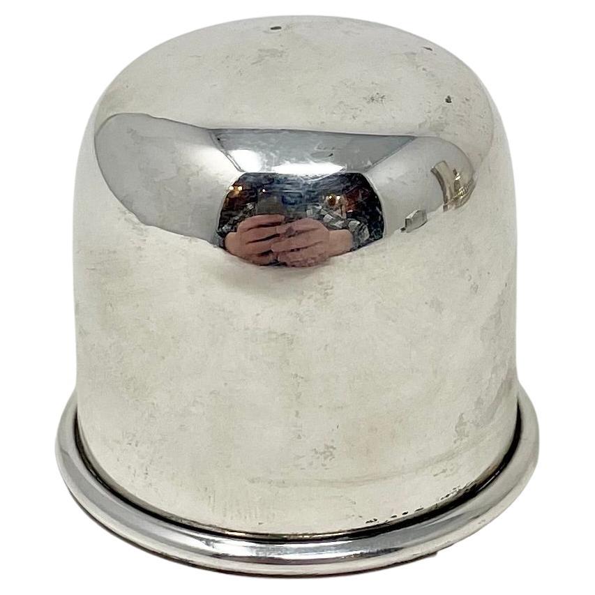 Shaker à cocktail Art déco continental en argent sterling ancien, vers 1920-1930. en vente 4