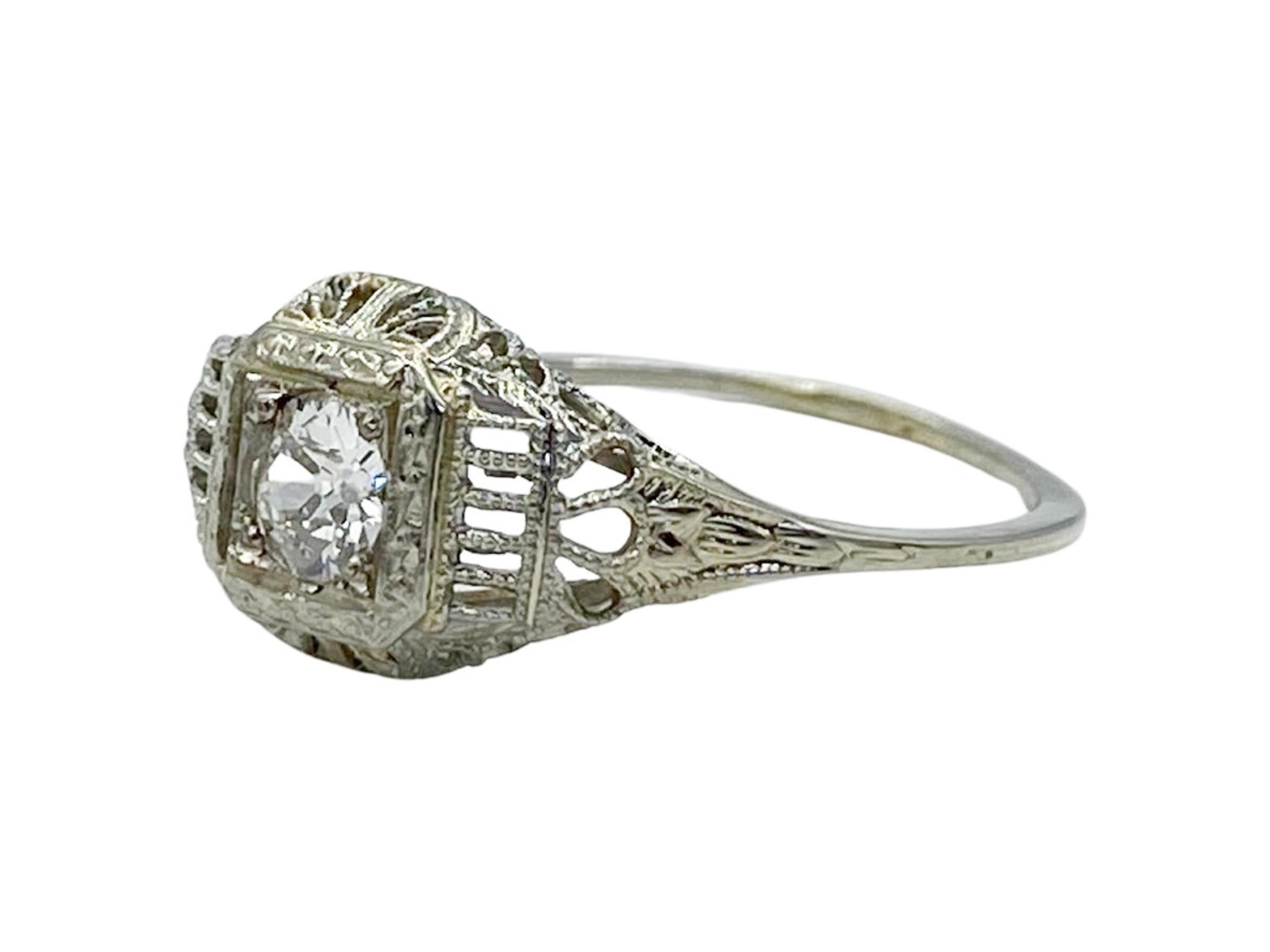 antique diamond rings 1920s