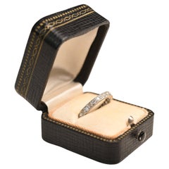 Antique Art Deco Diamond (Approx 0.80-Carats) Eternity Band, Platinum Circa 1930