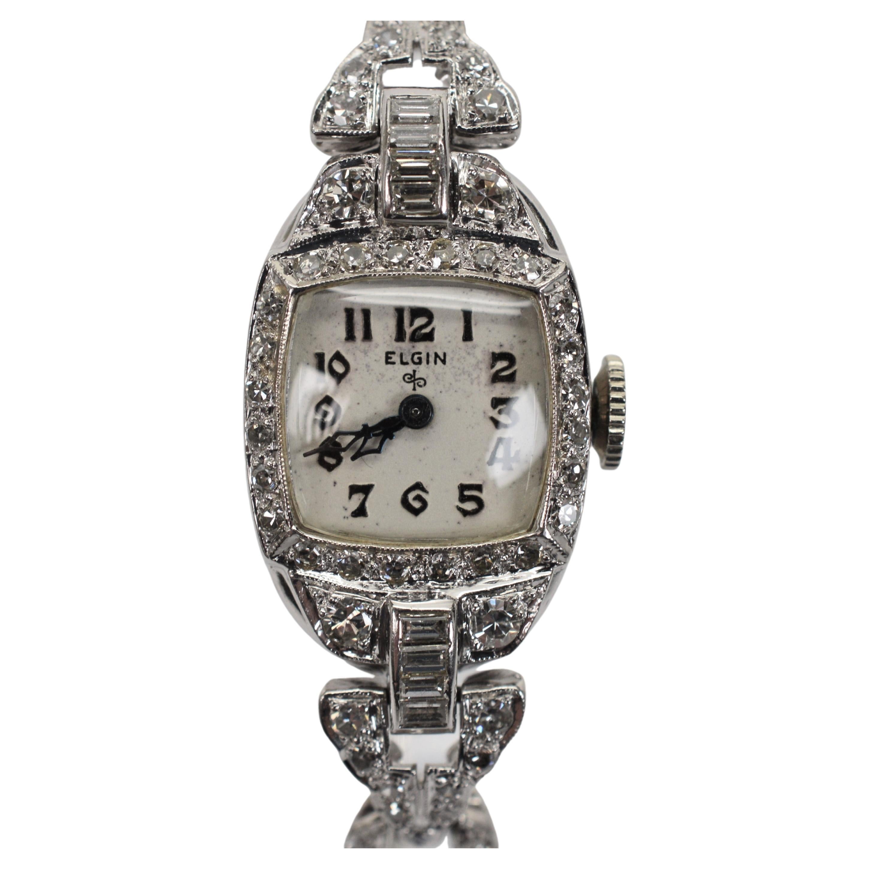 Vintage elgin top women s watch value