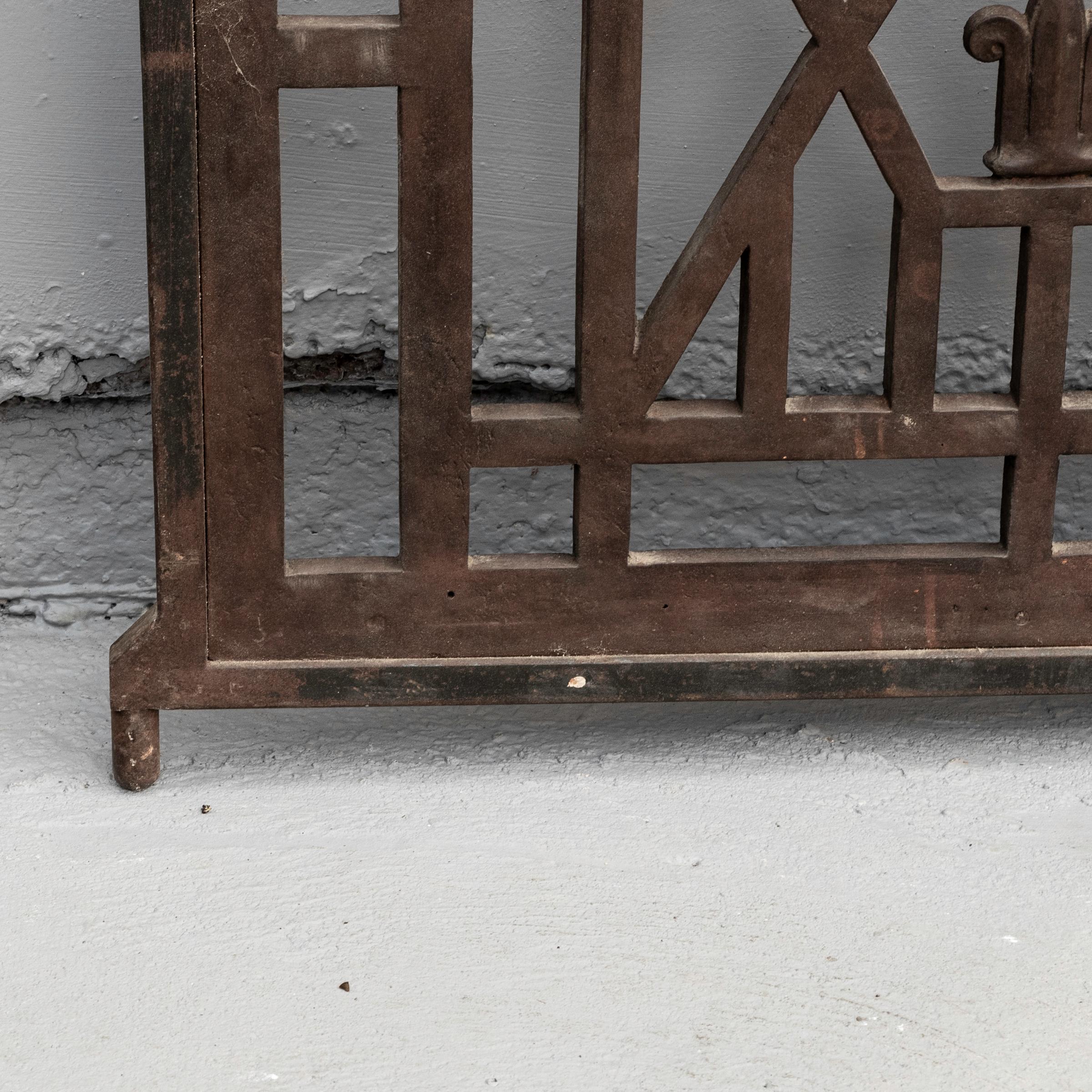 Antique Art Deco Double Gates  Rudolph Palumbo For Sale 4