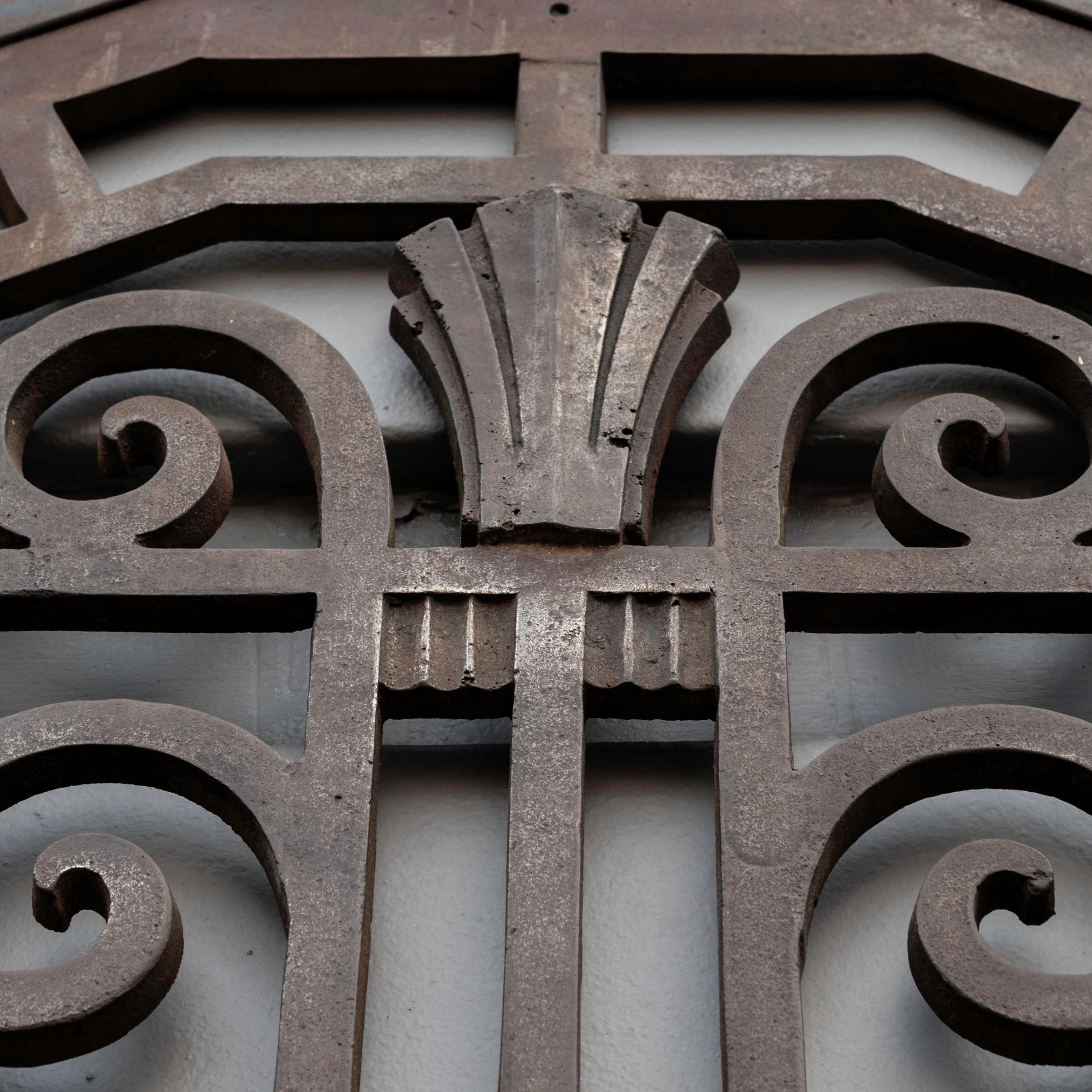 Antique Art Deco Double Gates  Rudolph Palumbo For Sale 1