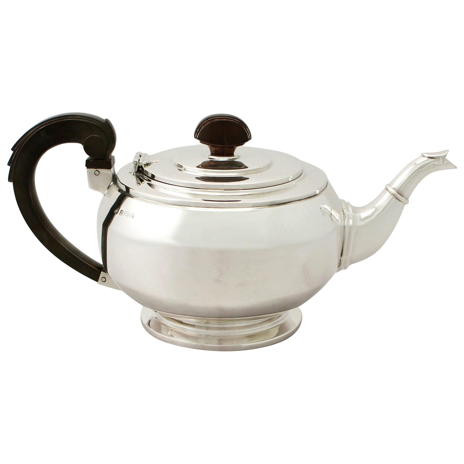 Modernist Bauhaus /Art Deco Inspired Sculptural Teapot at 1stDibs