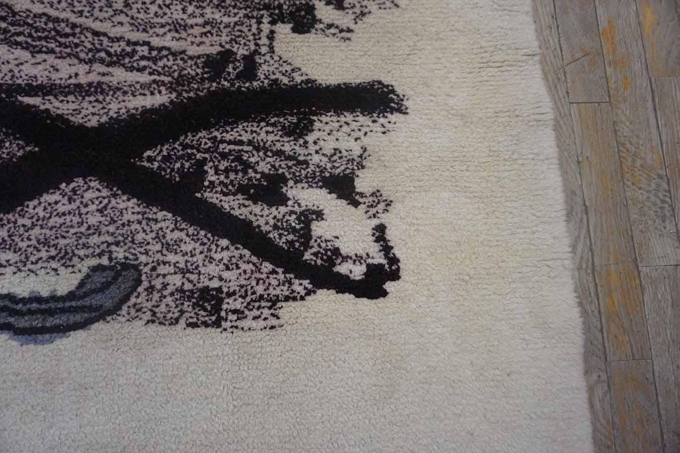 Wool Mid 20th Century Art Moderne Carpet ( 6
