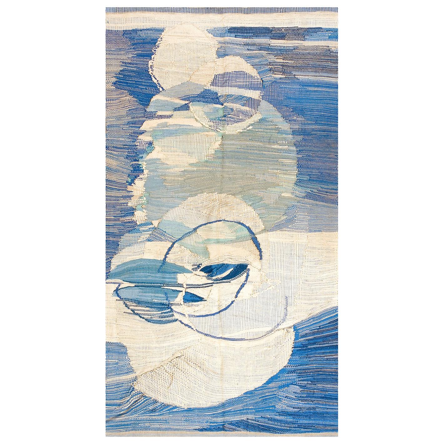 Mid 20th Century Tapestry by Silvia Heyden ( 4'3" x 7'7" - 130 x 230 ) For Sale