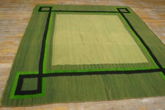 Striking Green Background Color in Style of Andre Arbus Antique French Art Deco