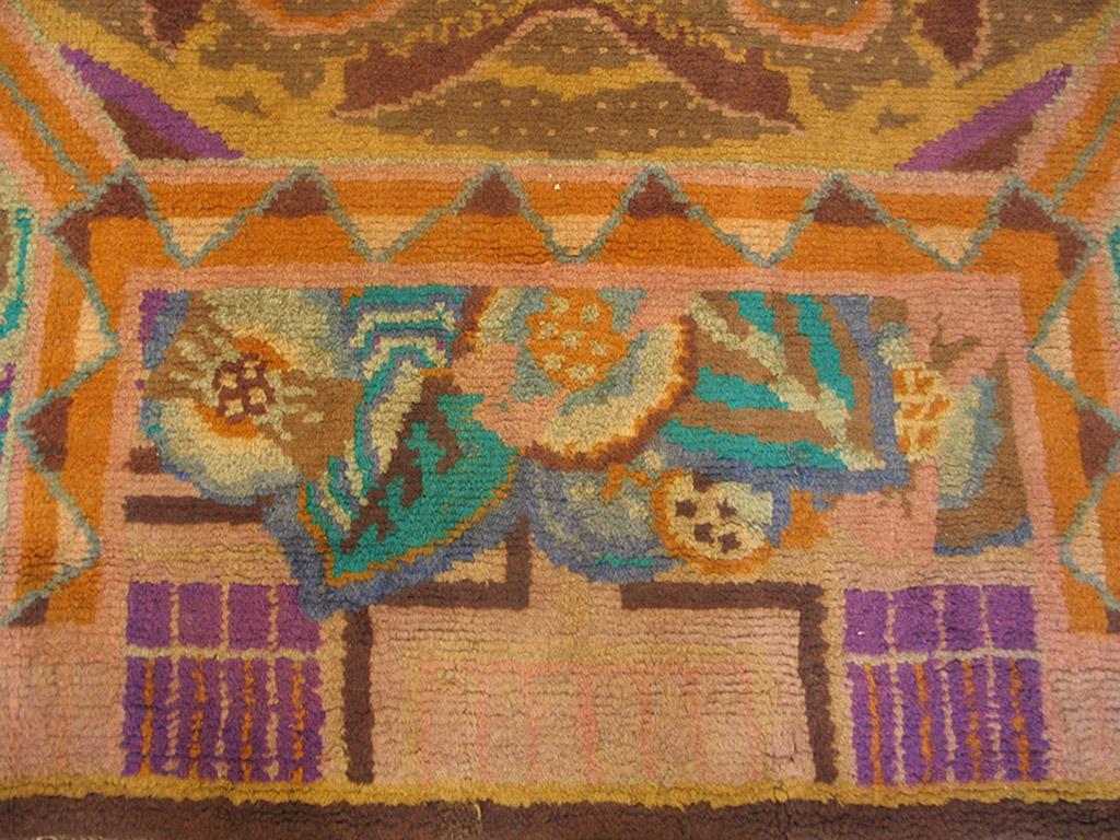 1920s French Art Deco Carpet ( 8'10