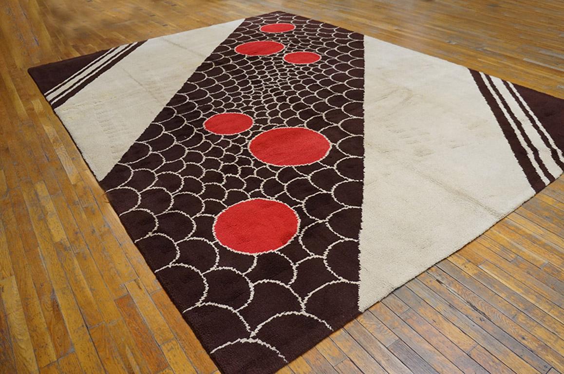 Antike Art Deco:: Europäische Teppiche im Zustand „Gut“ im Angebot in New York, NY