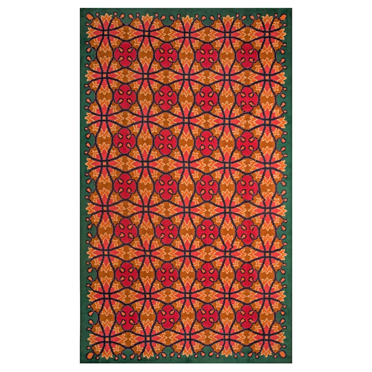 Französischer Art-déco-Teppich aus der Mitte des 20. Jahrhunderts ( 9' x 15' - 275 x 457) im Angebot