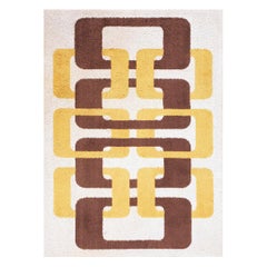 Tapis d'art moderne danois du milieu du XXe siècle ( 5'7"" x 7'9"" - 170 x 236 cm)