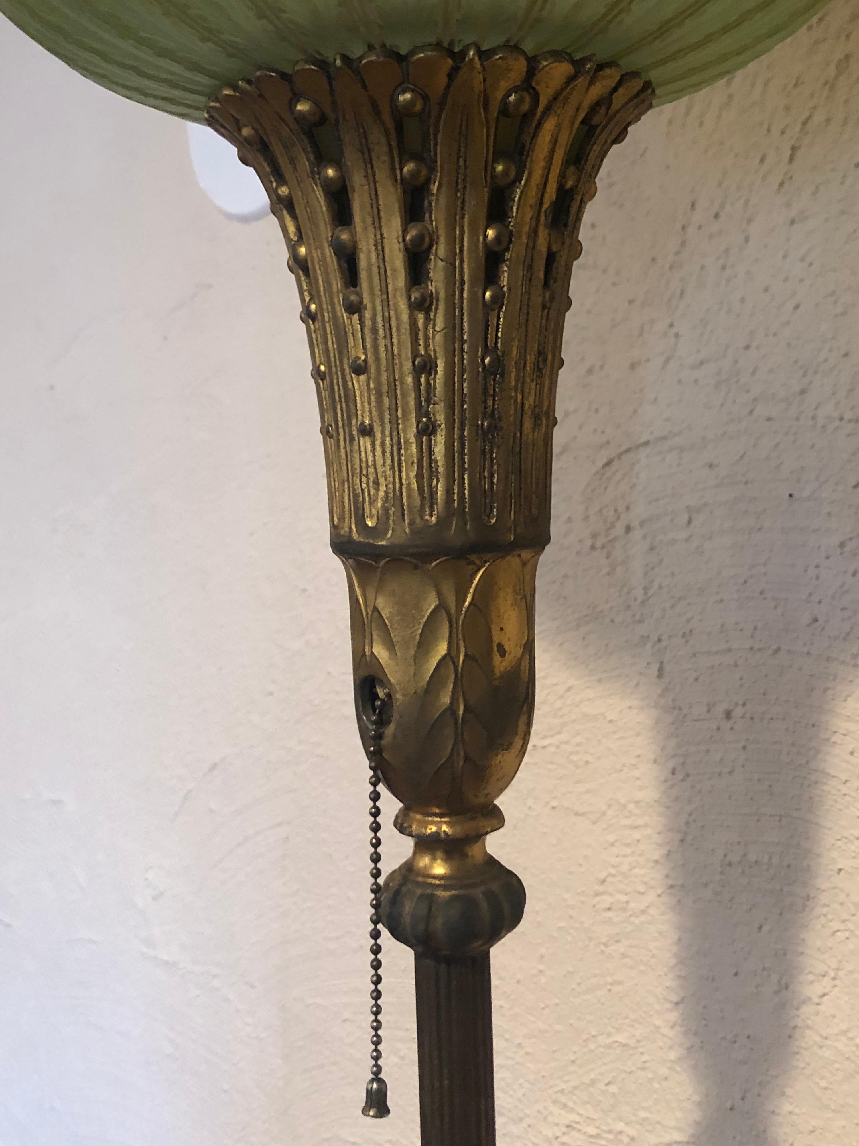 Antique Art Deco Floor Lamp 5