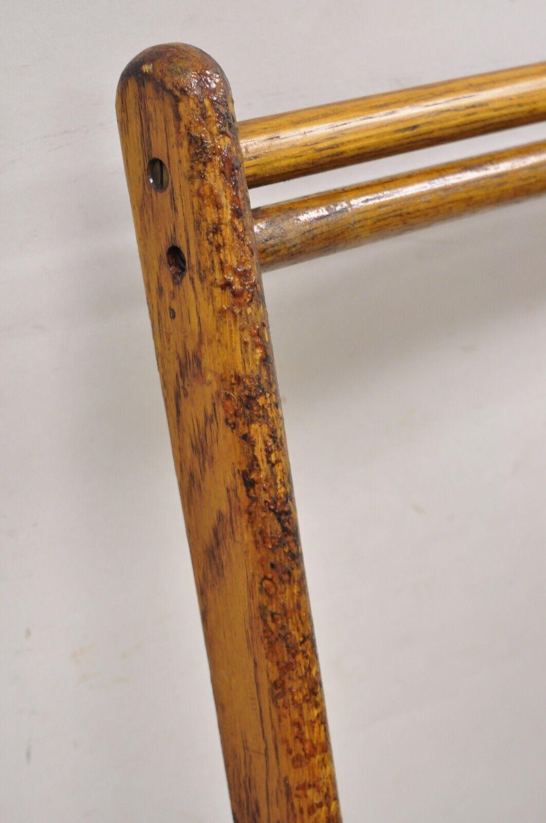 Antiker Art-Déco-Deckenstuhl aus klappbarem Eichenholz mit Dampfschiff-Liegesesessel von Lloyd's im Angebot 2