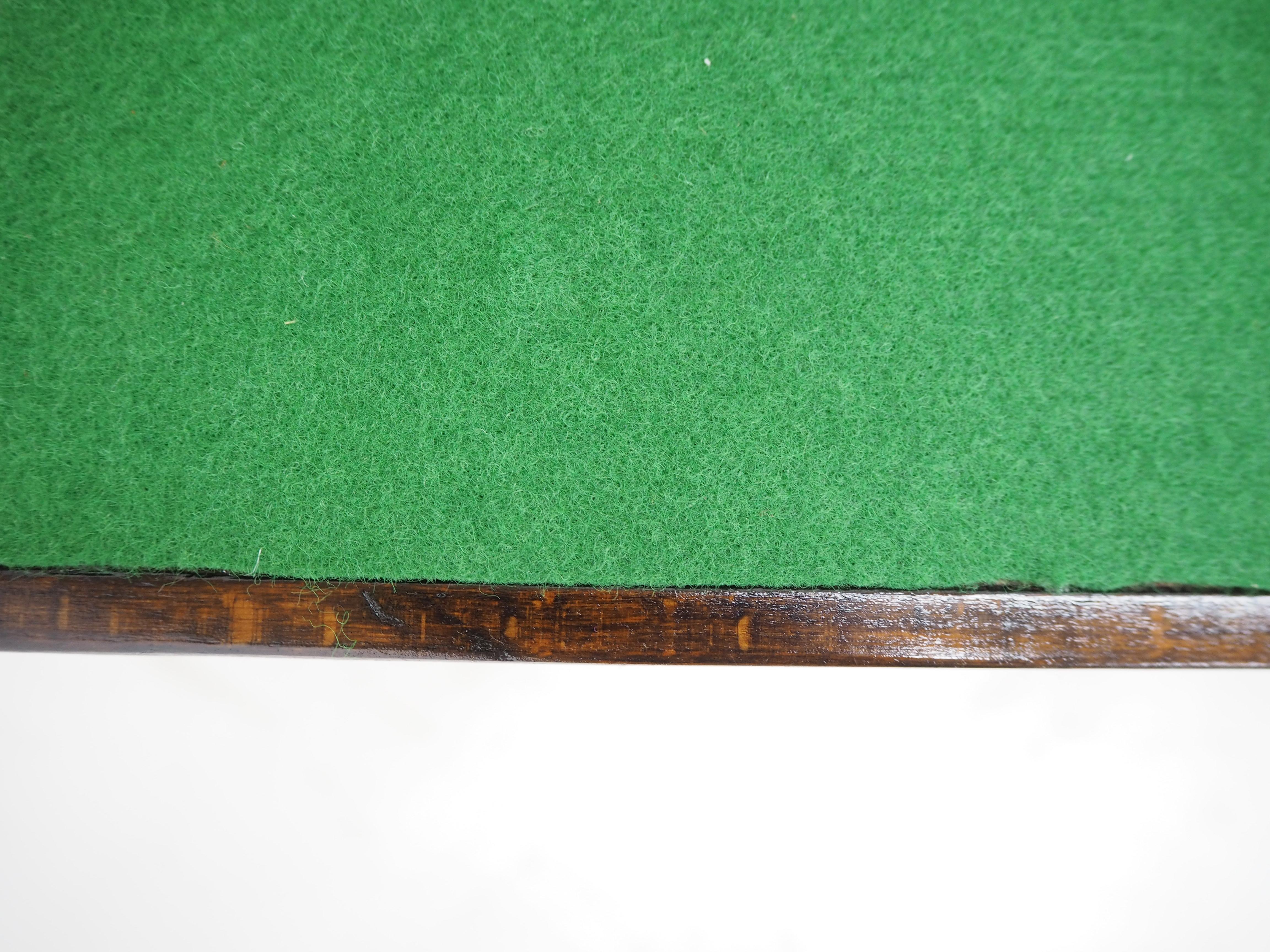 Antique Art Deco Game Table with Iron Base, 1920s For Sale 5