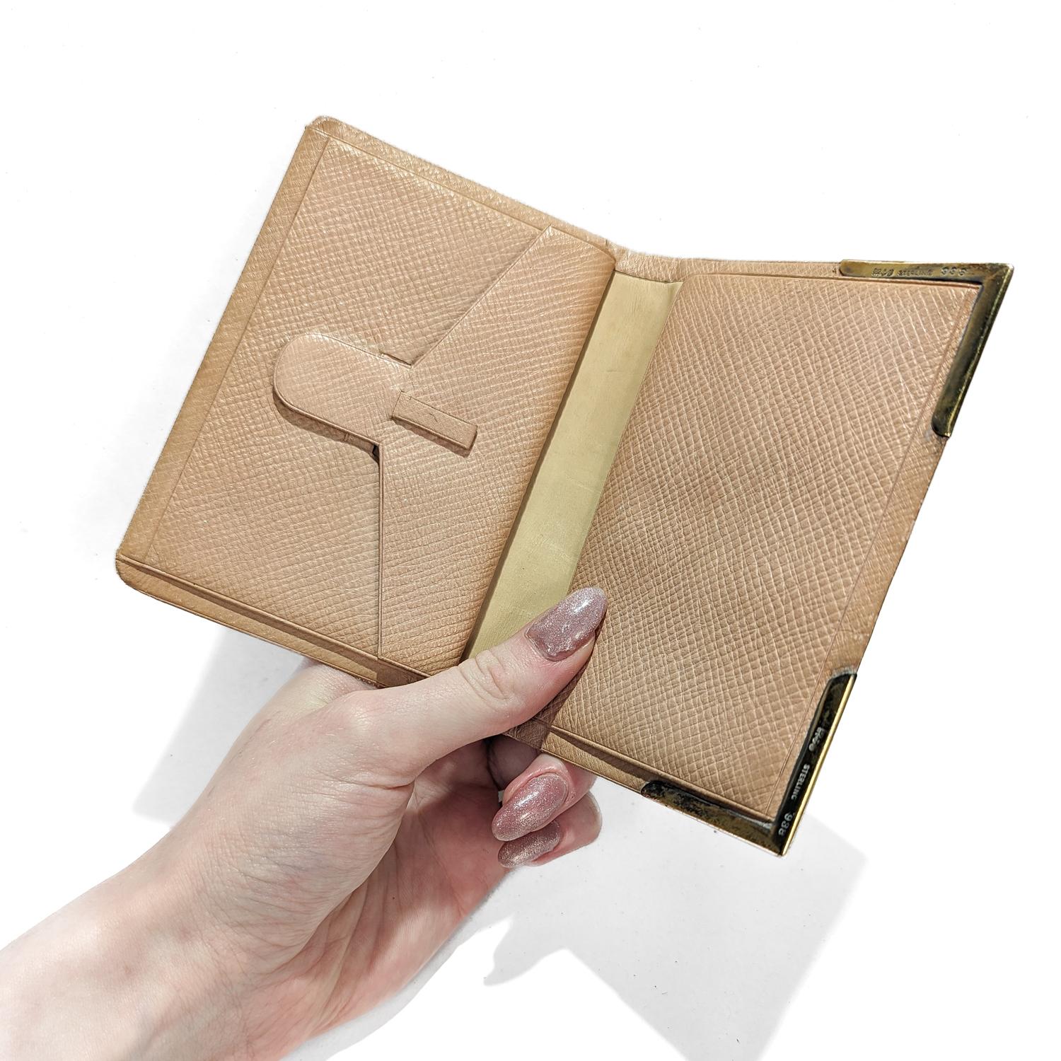 art deco wallet