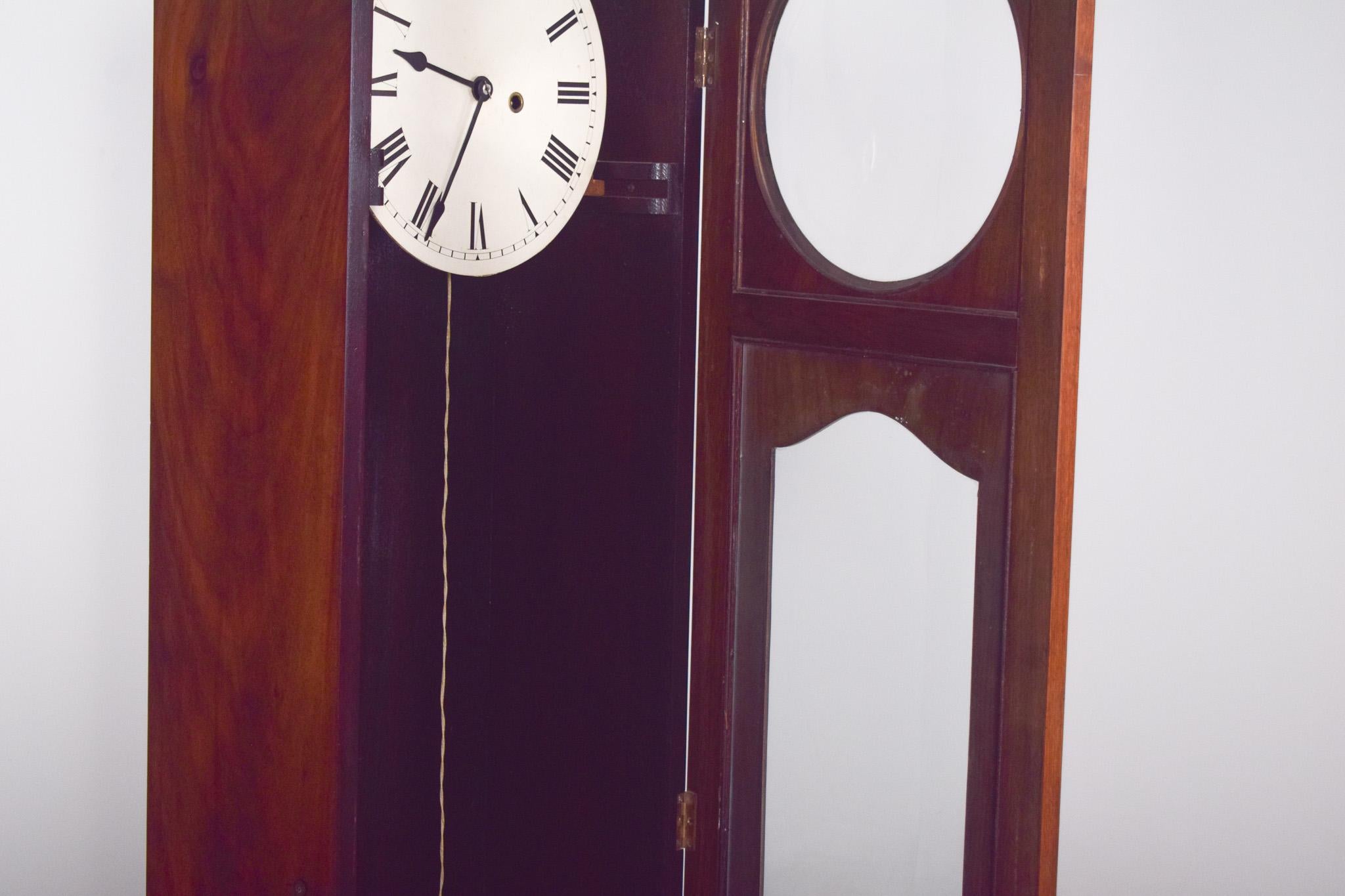 Antique Art-Deco Grandfather Clock For Sale 3