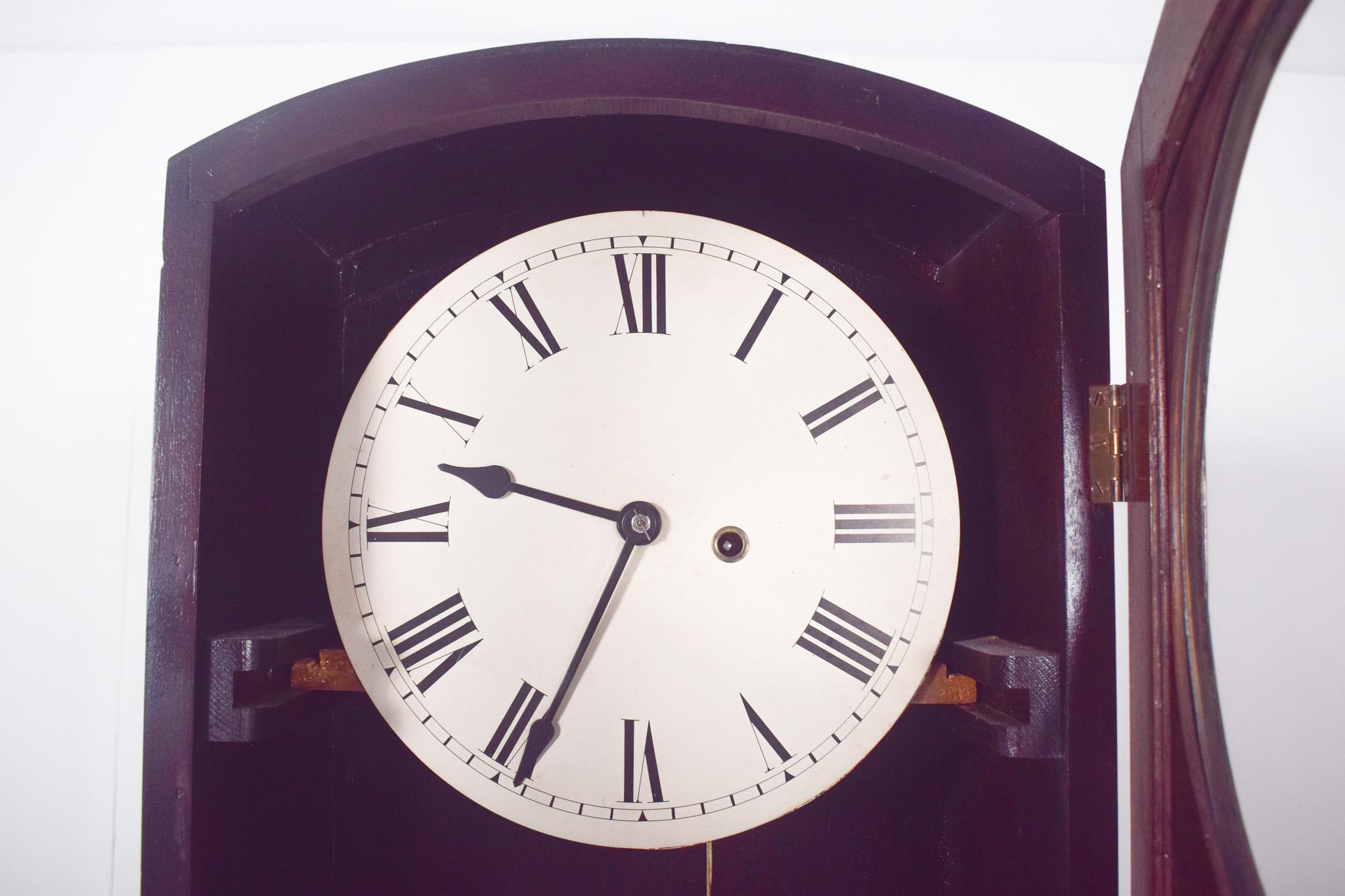 Antique Art-Deco Grandfather Clock For Sale 5