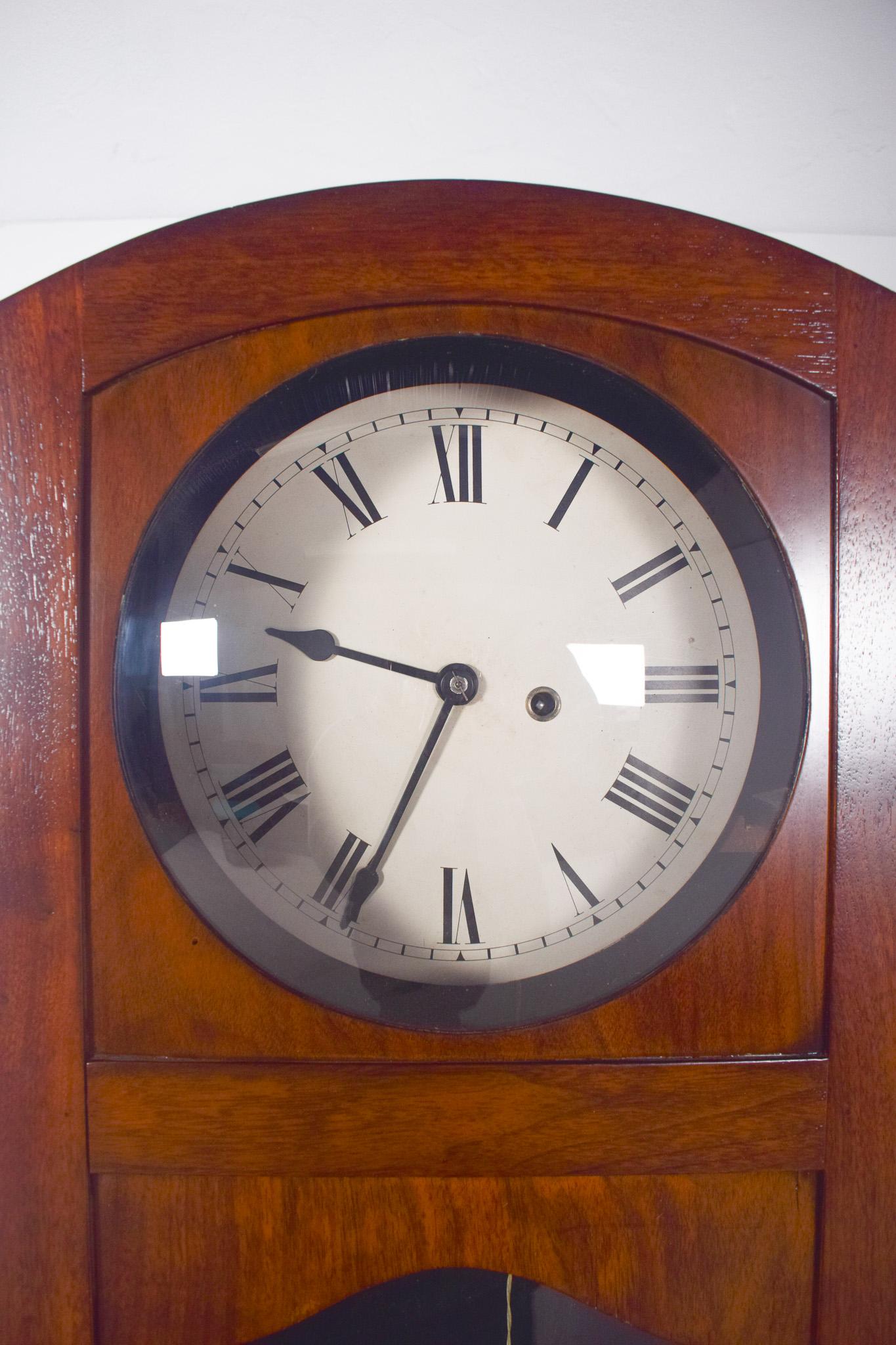 20th Century Antique Art-Deco Grandfather Clock For Sale