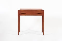 Antique Art Deco Industrial Simmons Small Metal Desk 1930s