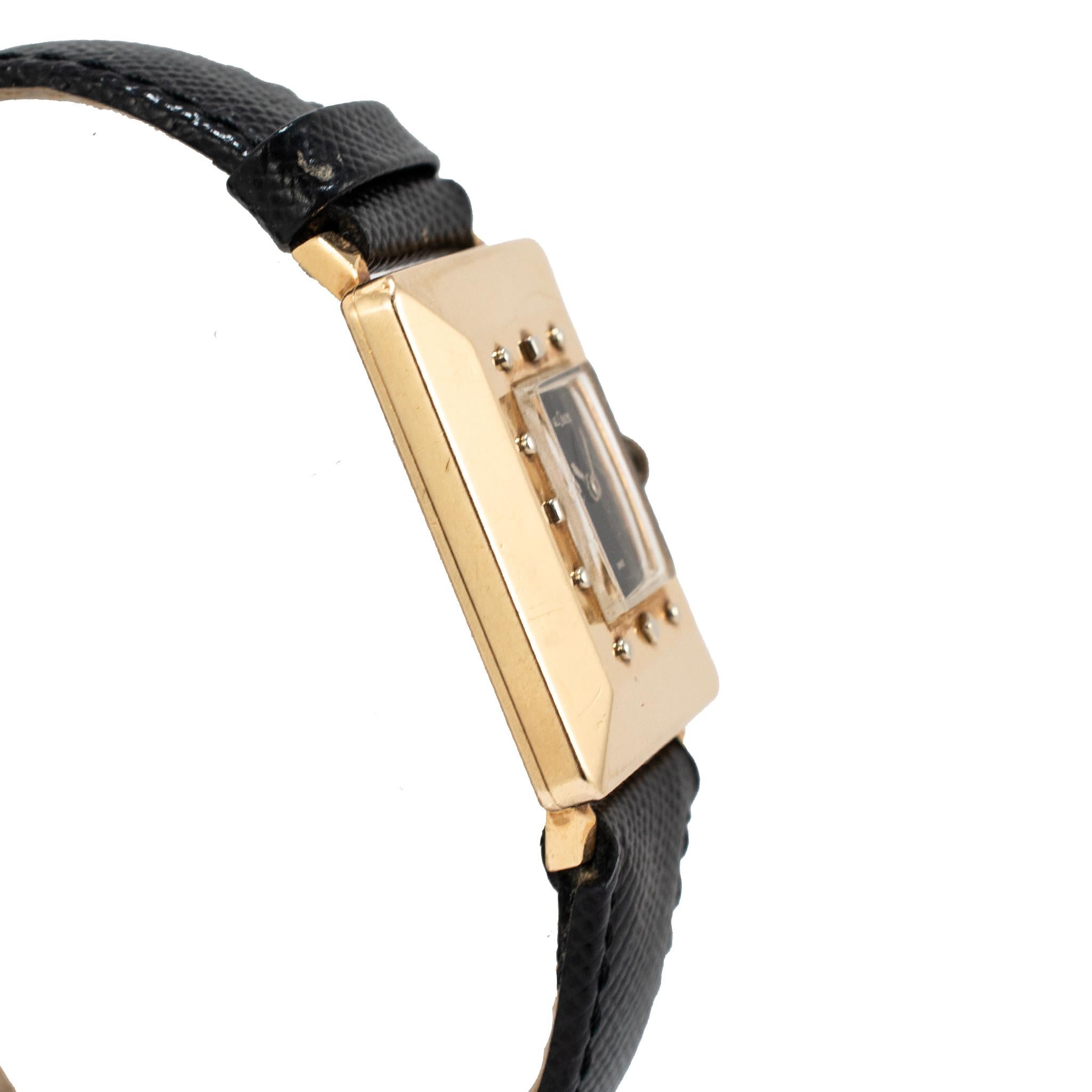 Reloj Antiguo Art Decó Le Coultre 32MM Oro Amarillo 14K Cuerda Manual en Excelente estado para la venta en Houston, TX