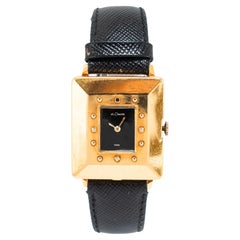 Orologio antico Art Deco Le Coultre 32MM in oro giallo 14K a carica manuale
