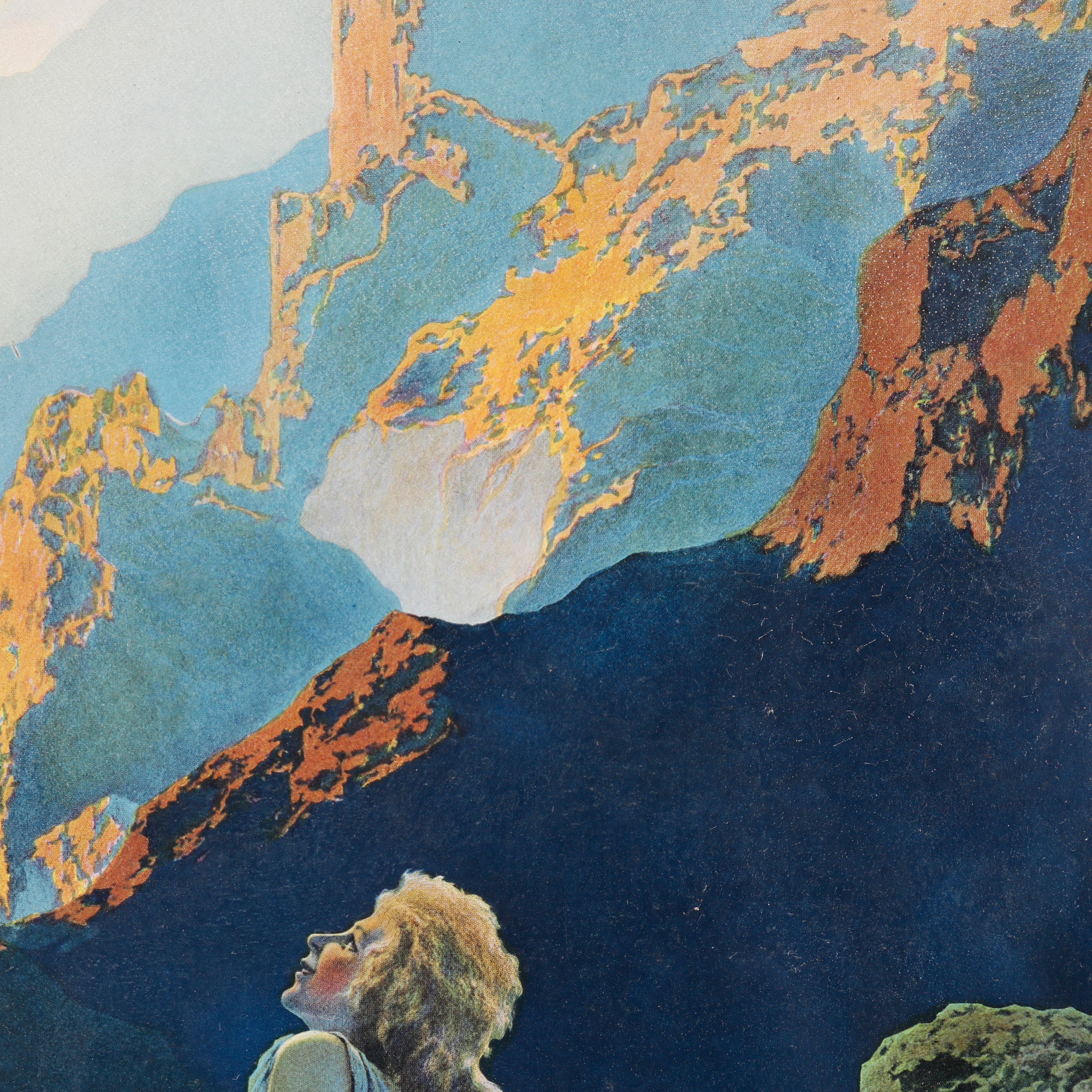 maxfield parrish prints vintage