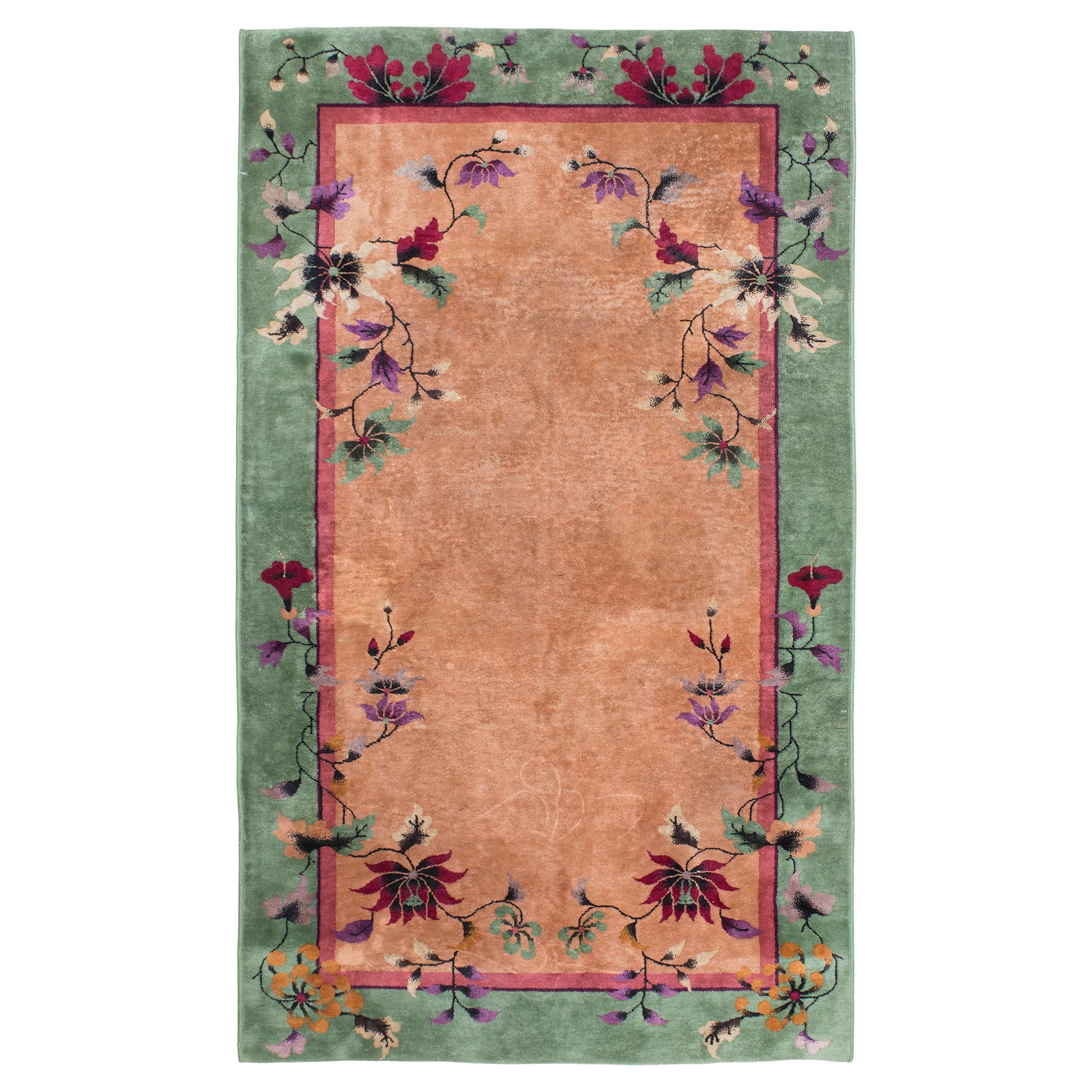 Antiker Art Deco Nichols Chinese Rug im Angebot