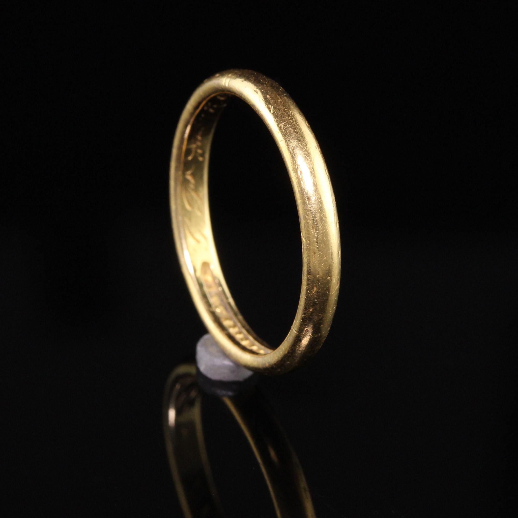 antique gold wedding ring