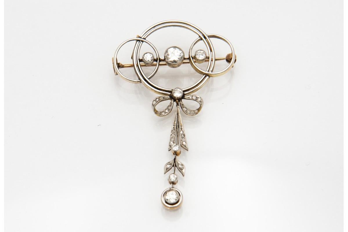 Antique Art Deco pendant/brooch, France, 1920s/1930s. For Sale 1