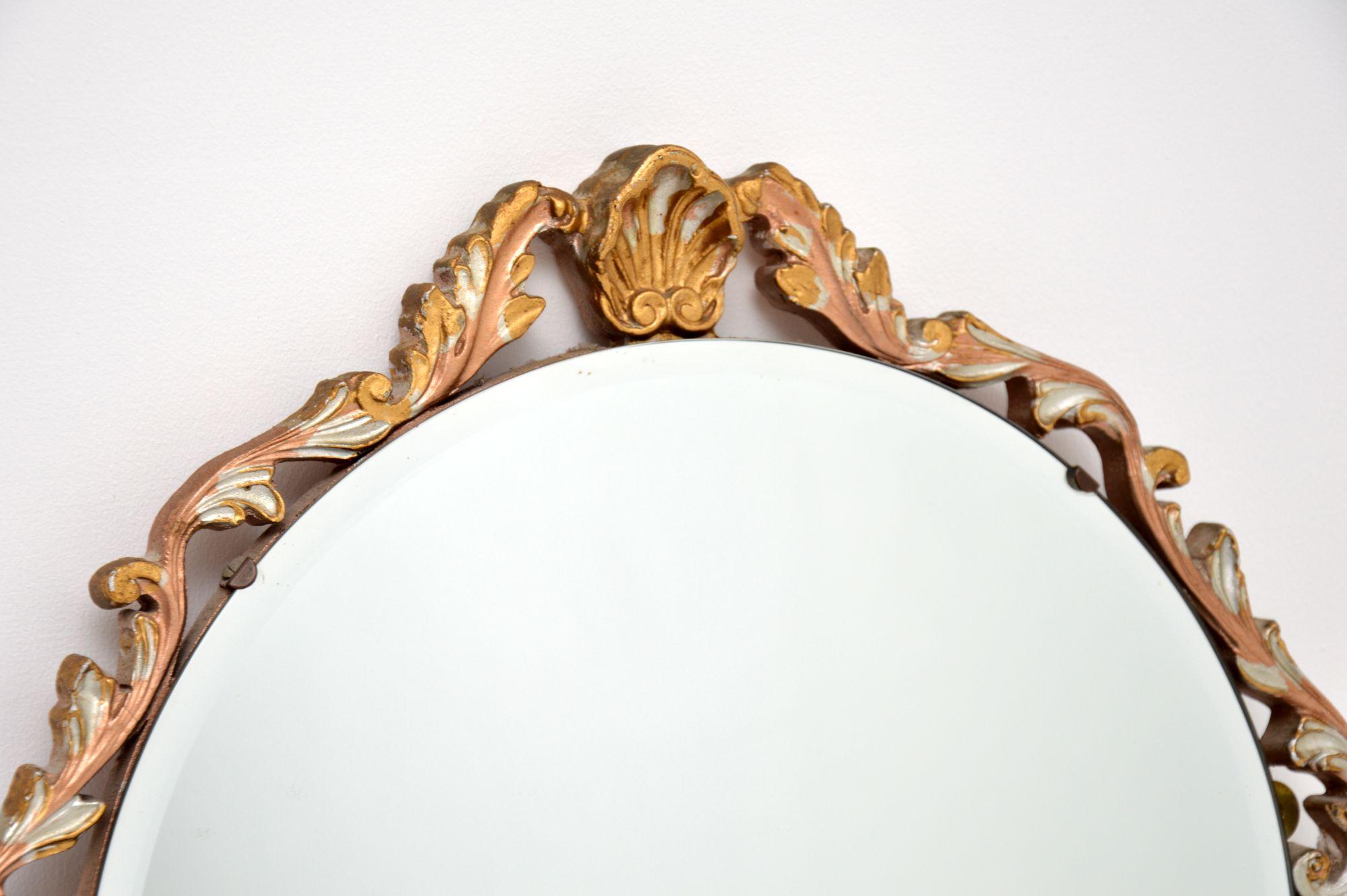 Antiker dekorativer Spiegel aus der Art-déco-Periode (Britisch) im Angebot