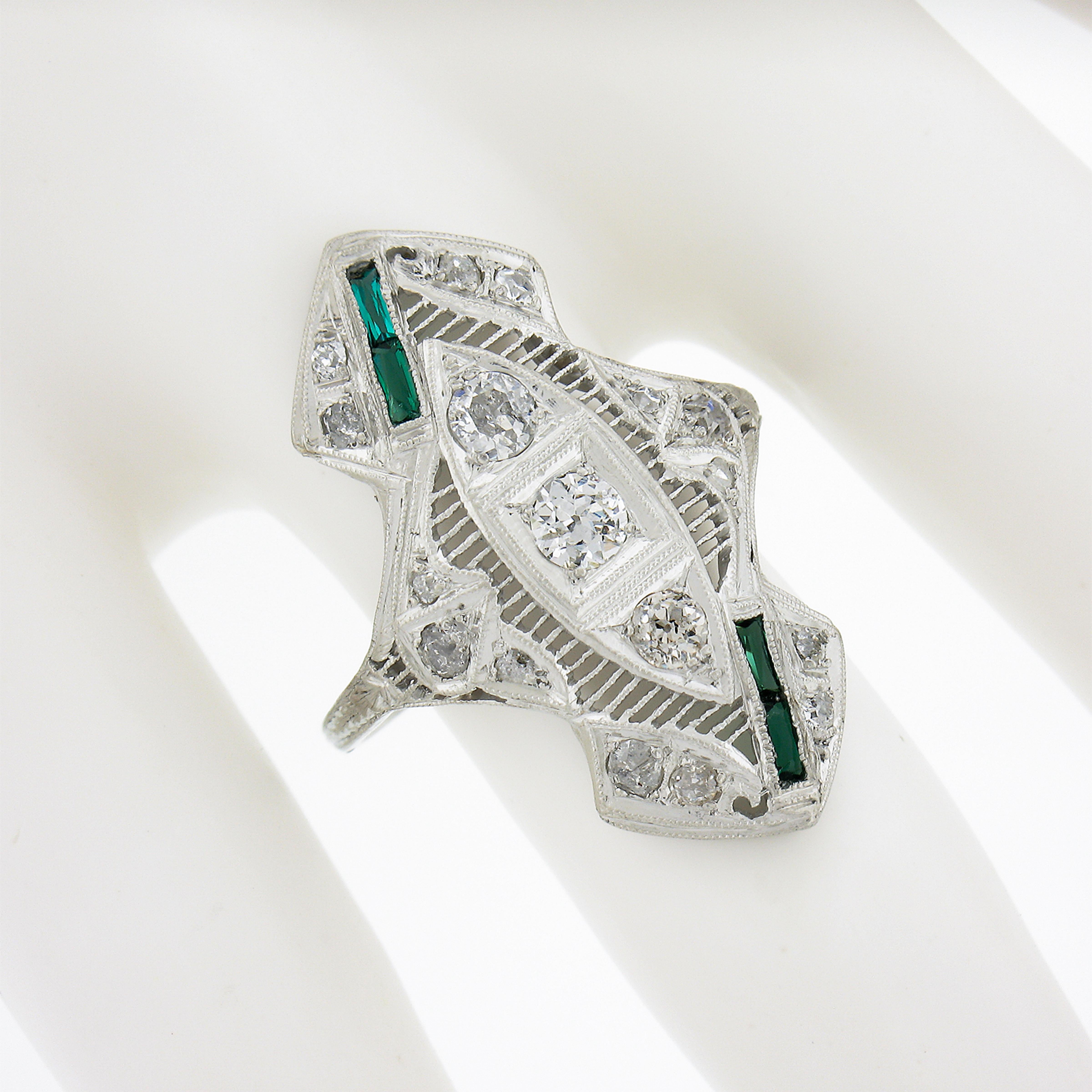 antique emerald rings