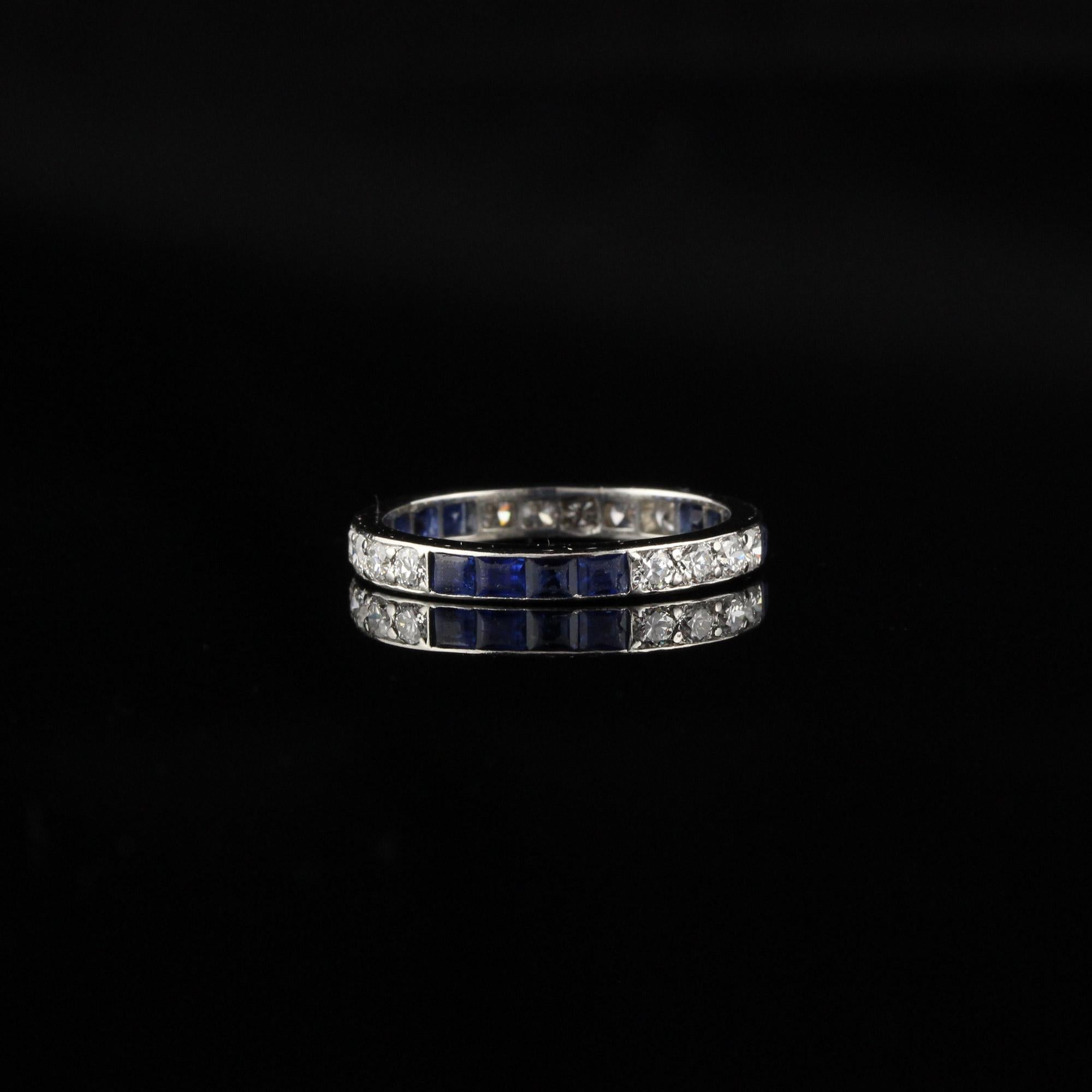 sapphire estate rings