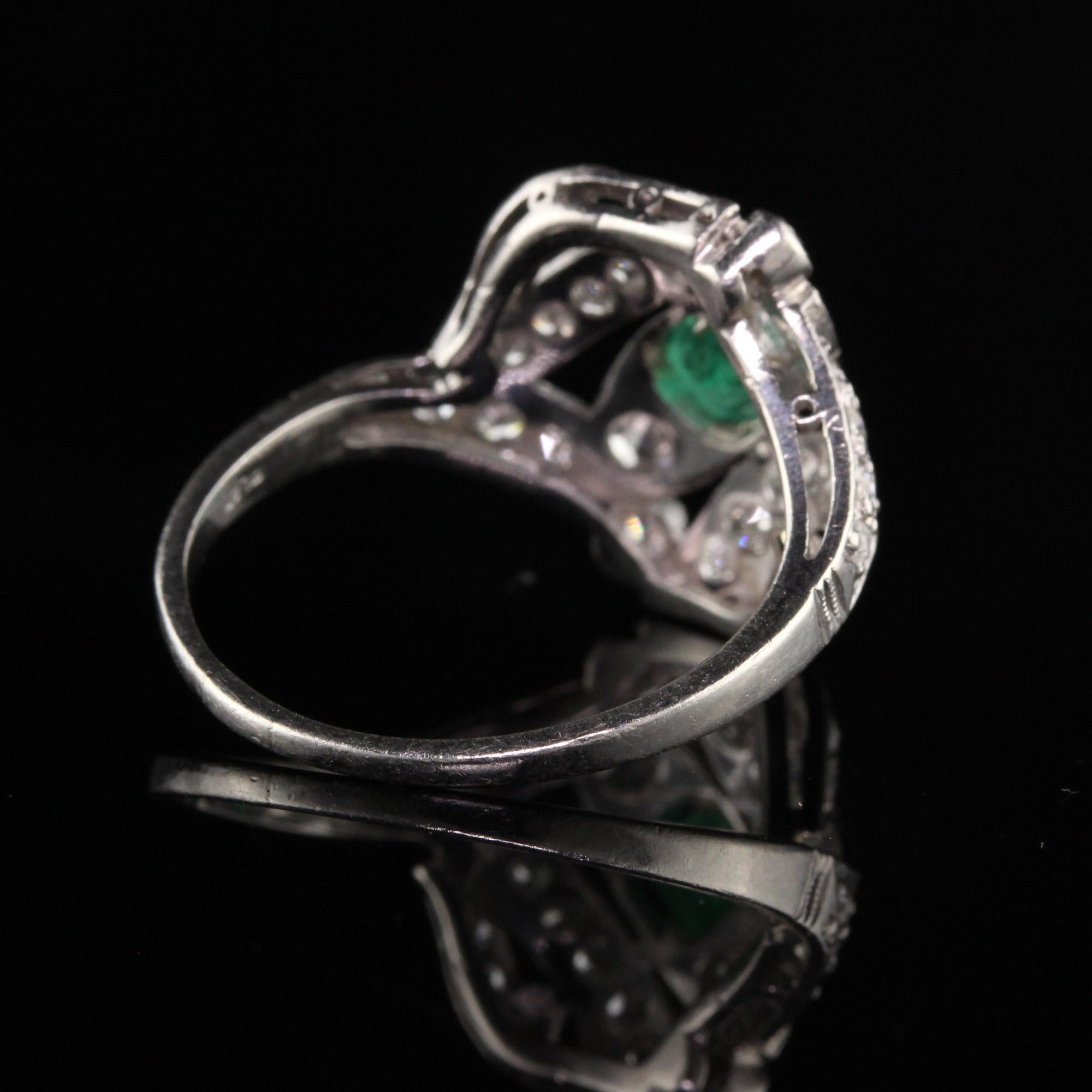 statement vintage emerald rings