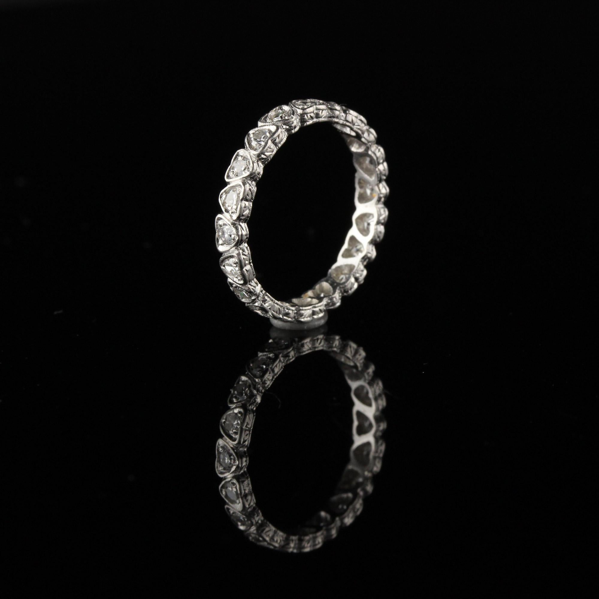 art deco eternity ring