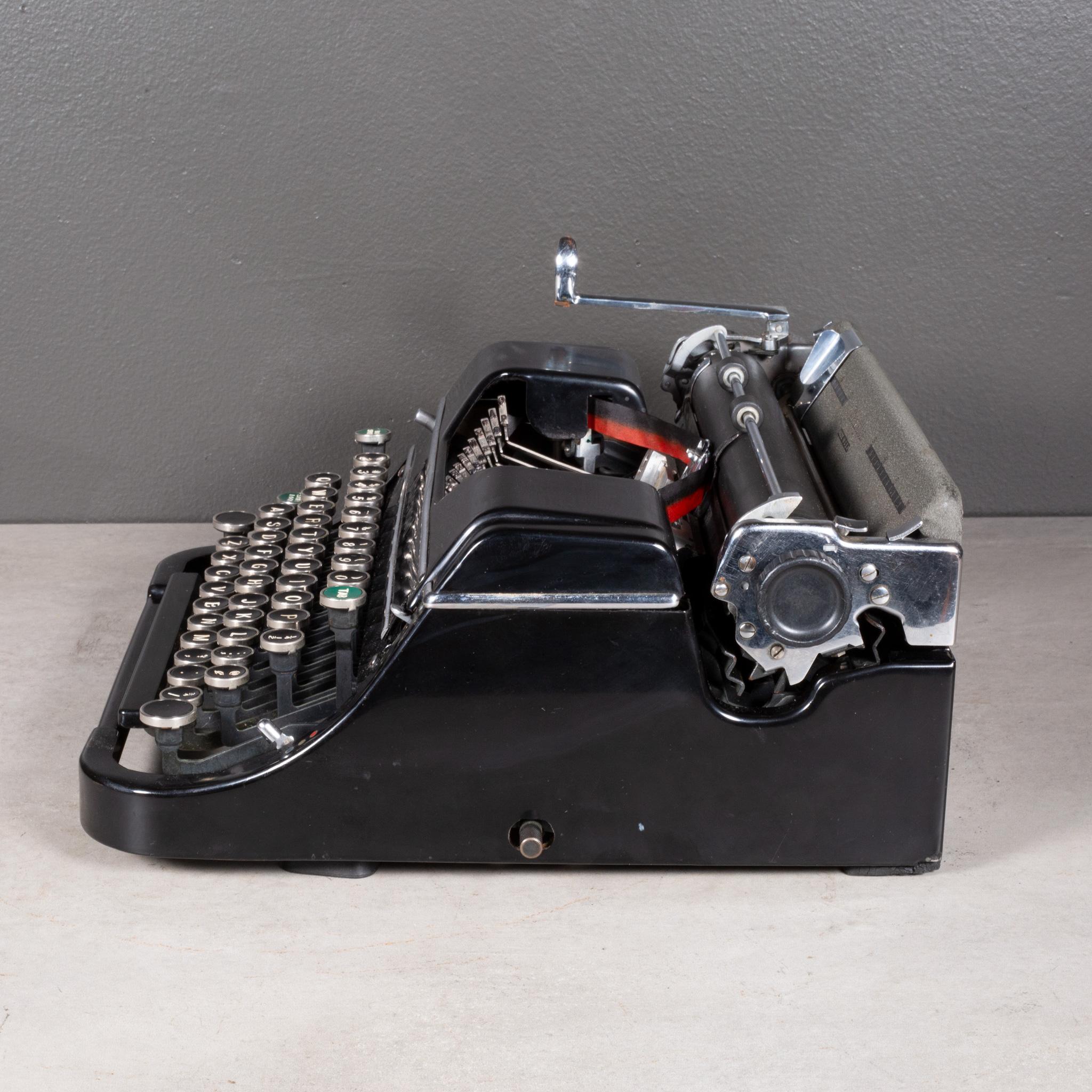 vintage underwood portable typewriter