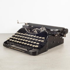 Antique Art Deco Refurbished Corona Portable Typewriter, c.1930
